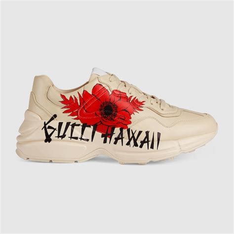 gucci hawaii sneakers|exclusive gucci sneakers.